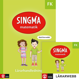 Singma matematik FK Lärarhandledning med lärarwebb 12 mån