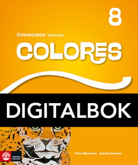 Colores 8 Övningsbok Digitalbok, andra upplagan
