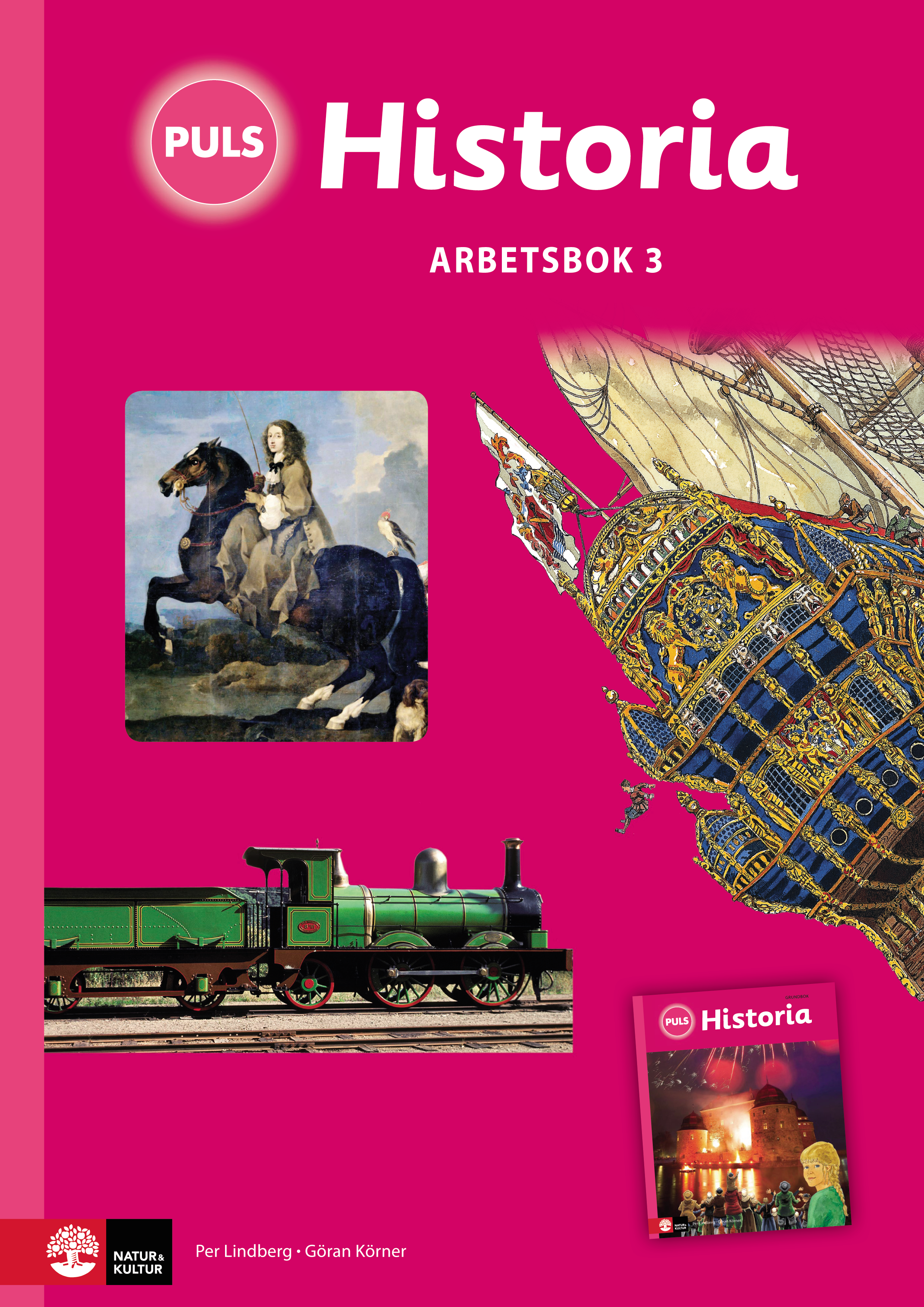 Omslag: PULS Historia 4-6 Arbetsbok 3, tredje upplagan