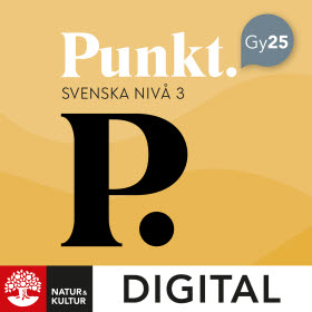 Punkt Svenska nivå 3 Digital