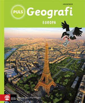 Omslag: PULS Geografi 4-6 Europa Arbetsbok, tredje upplagan