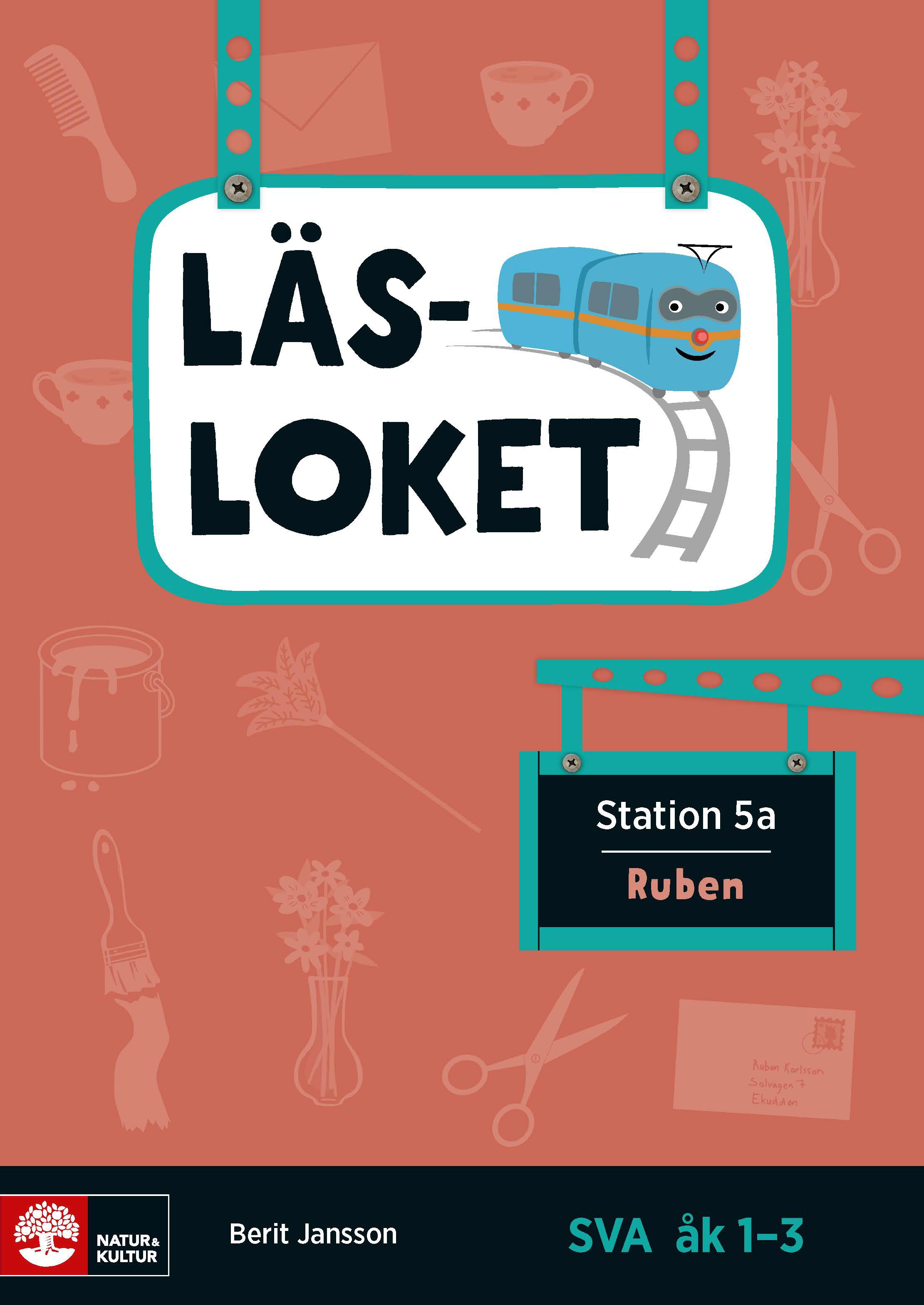 Omslag: Läsloket åk 1-3 Station 5a Ruben