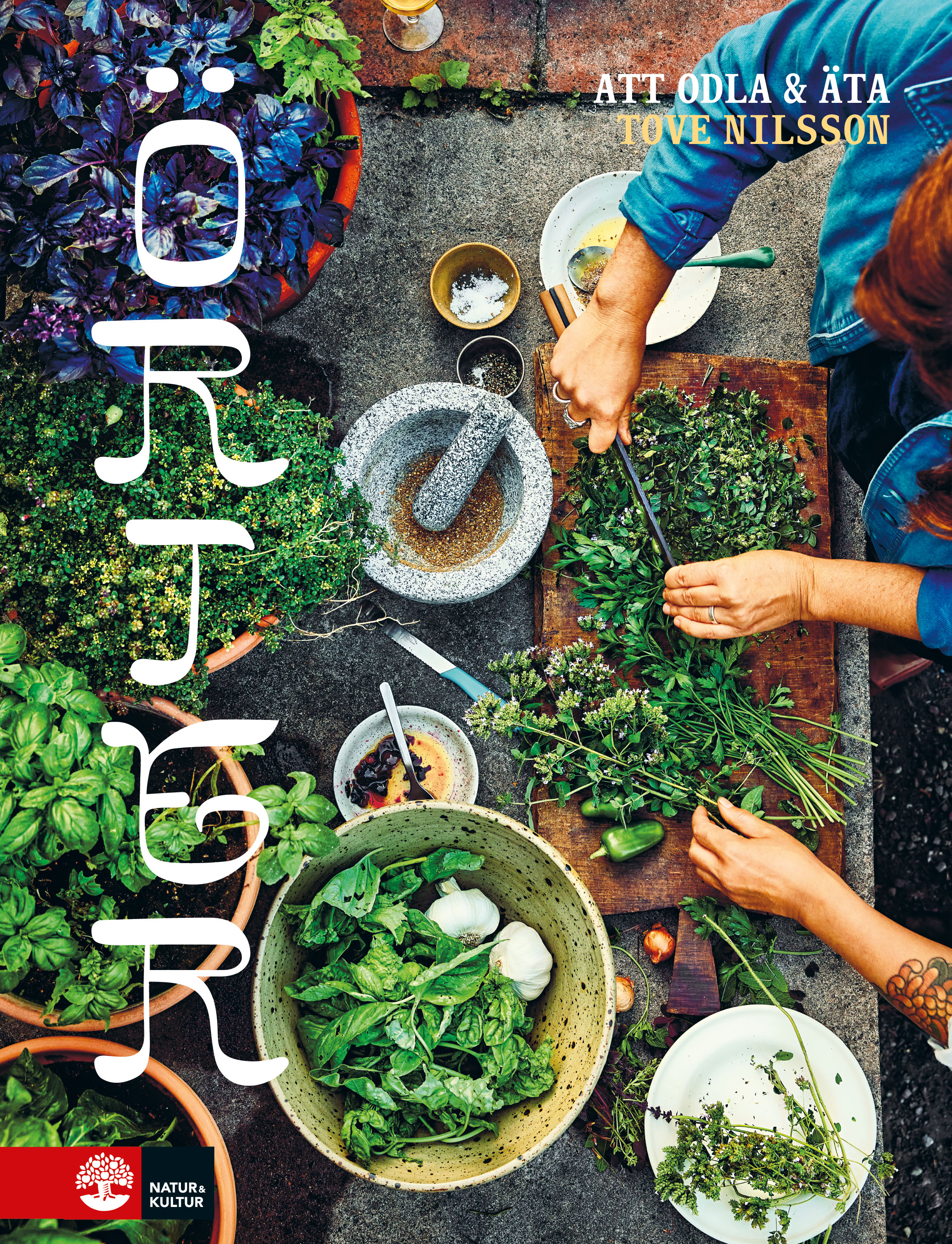 Omslag: Örter : att odla och äta