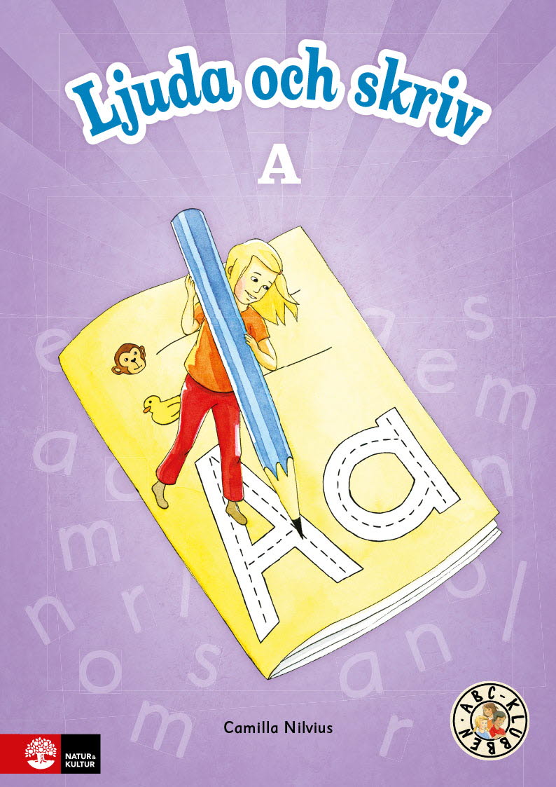 Omslag: ABC-klubben Ljuda och skriv A