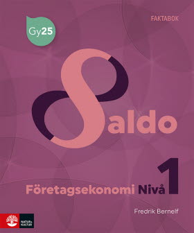 Saldo Företagsekonomi nivå 1 Faktabok