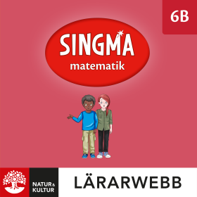 Singma matematik 6B Lärarwebb 12 mån