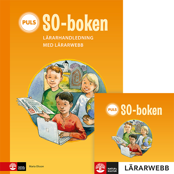 Omslag: PULS SO-boken 1-3 Lärarhandledning med lärarwebb : till andra upplagan