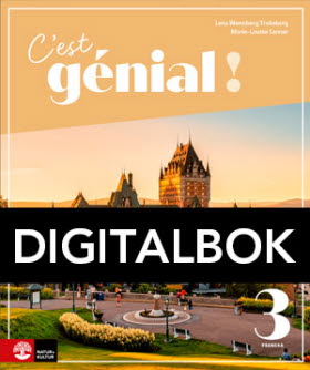 C'est génial ! 3 Allt-i-ett-bok Digitalbok, tredje upplagan