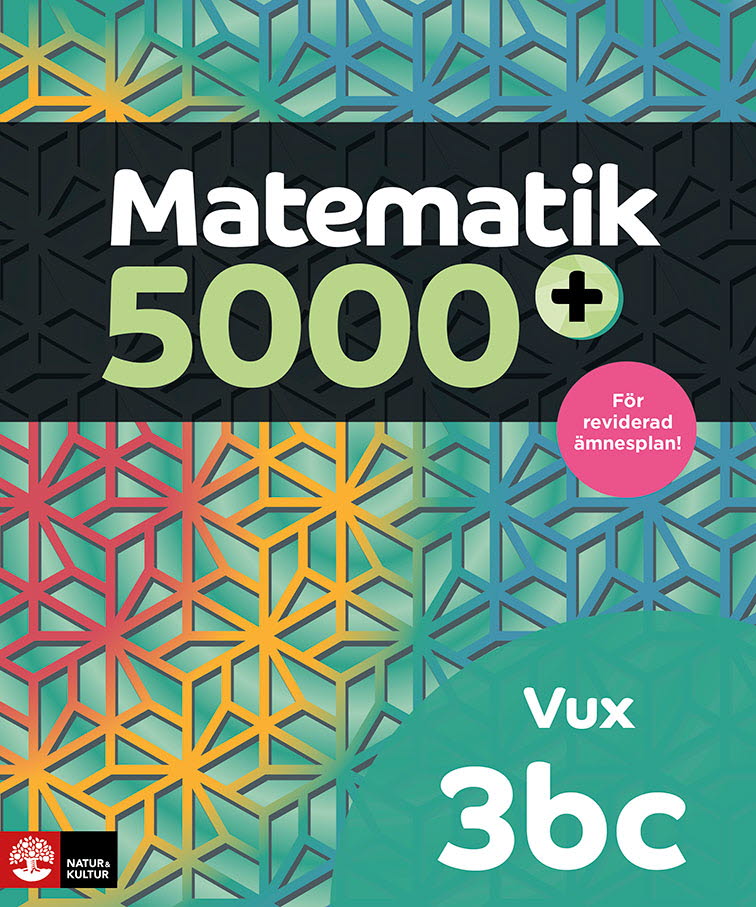 Omslag: Matematik 5000+ Kurs 3bc Vux Lärobok Upplaga 2021