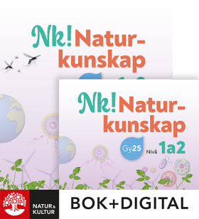 Nk! Naturkunskap nivå 1a2 Paket Bok+Digital