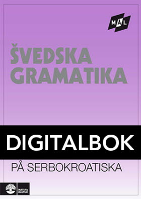 Mål Svensk grammatik på serbokroatiska Digitalbok u ljud