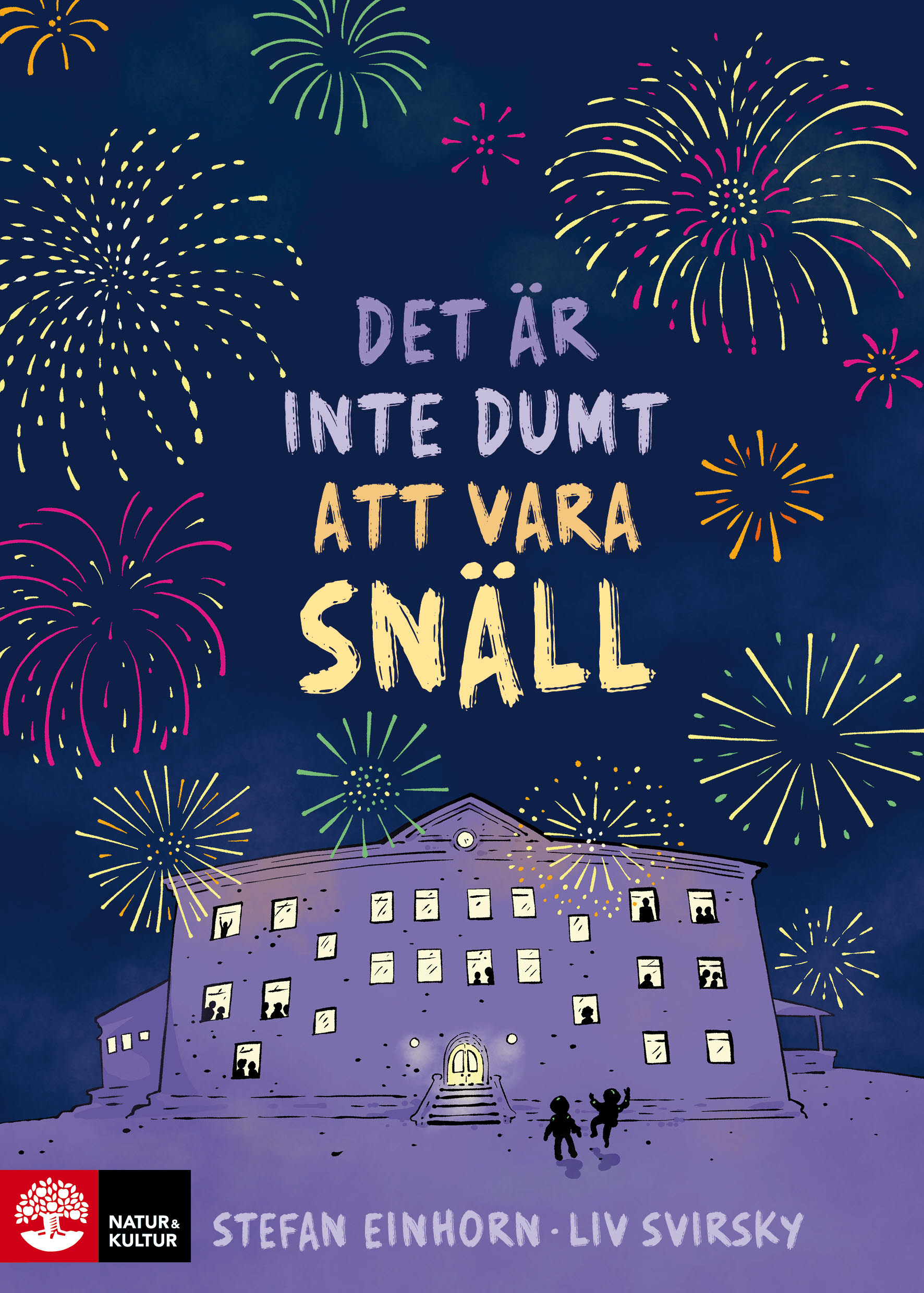 Omslag: Det är inte dumt att vara snäll
