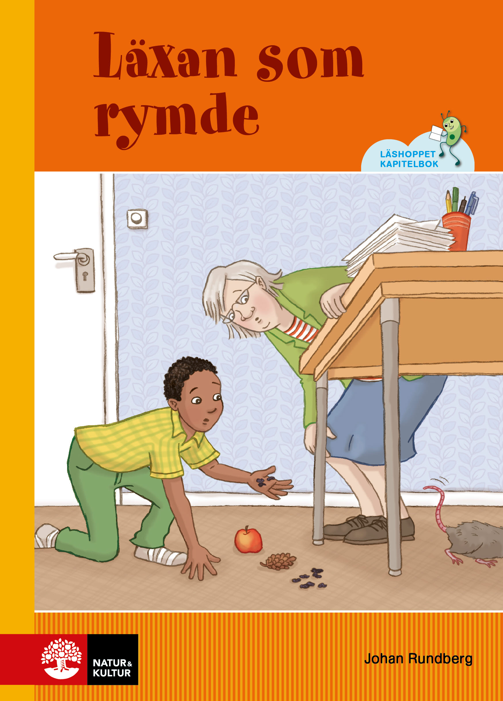 Omslag: Läxan som rymde