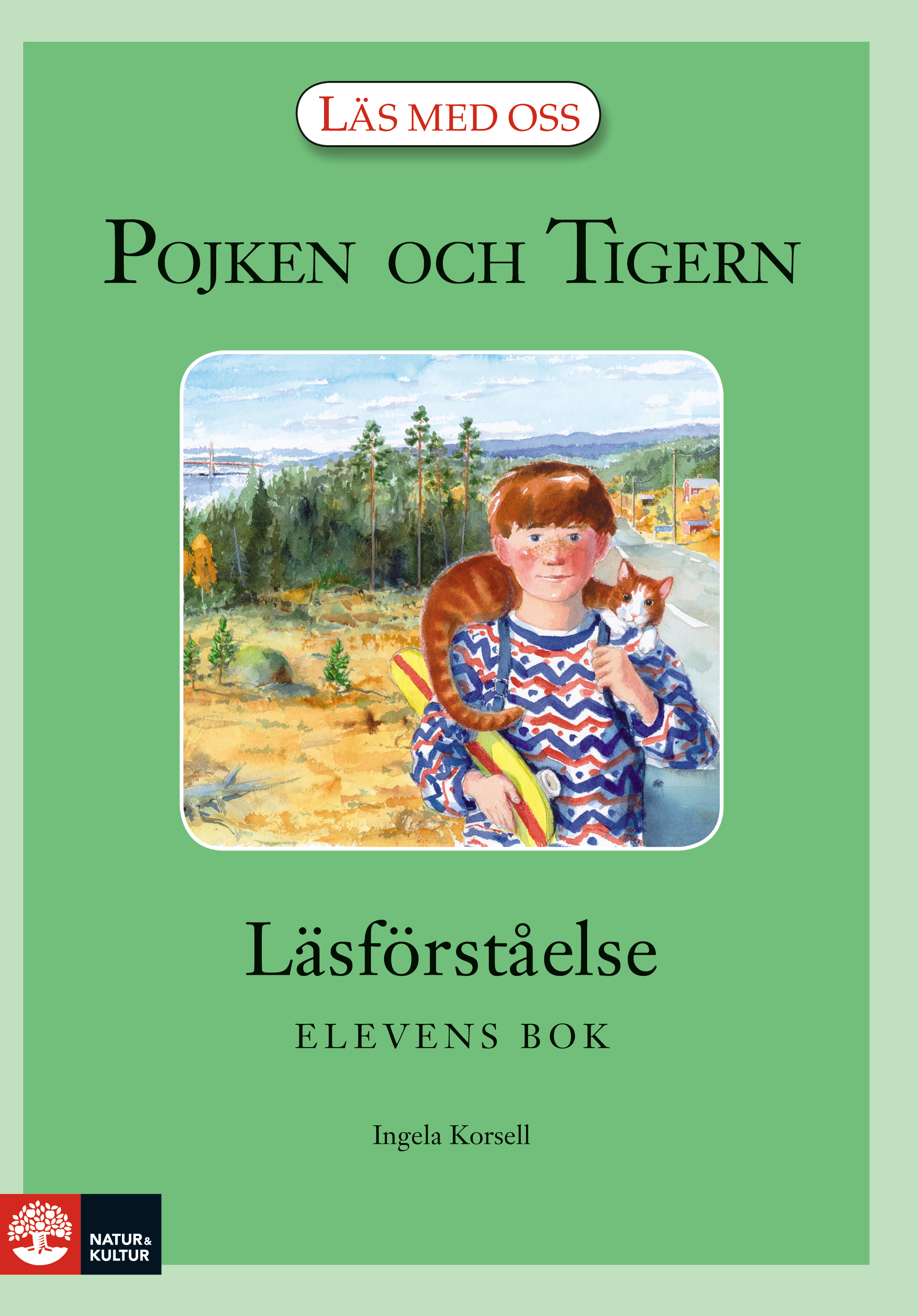 Omslag: Pojken och Tigern : Läsförståelse elevbok