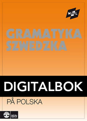 Mål Svensk grammatik på polska Digitalbok u ljud