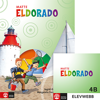 Omslag: Eldorado matte 4B Grundbok Skriva