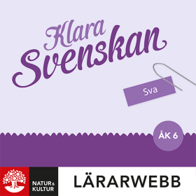 Klara svenskan åk 6 Kompl lh för språkstöd Lärarwebb 12 mån