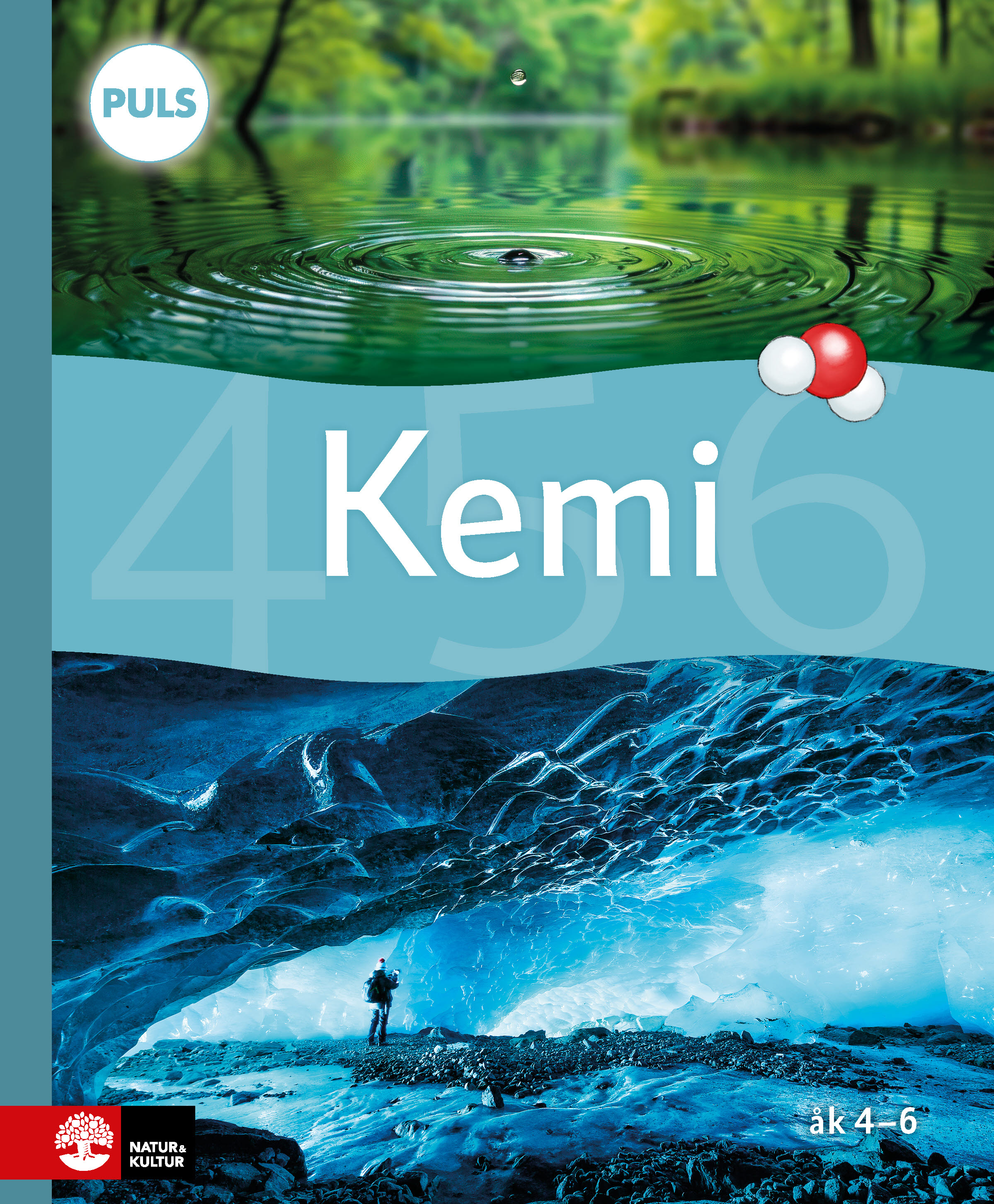 Omslag: PULS Kemi 4-6 Grundbok, fjärde upplagan