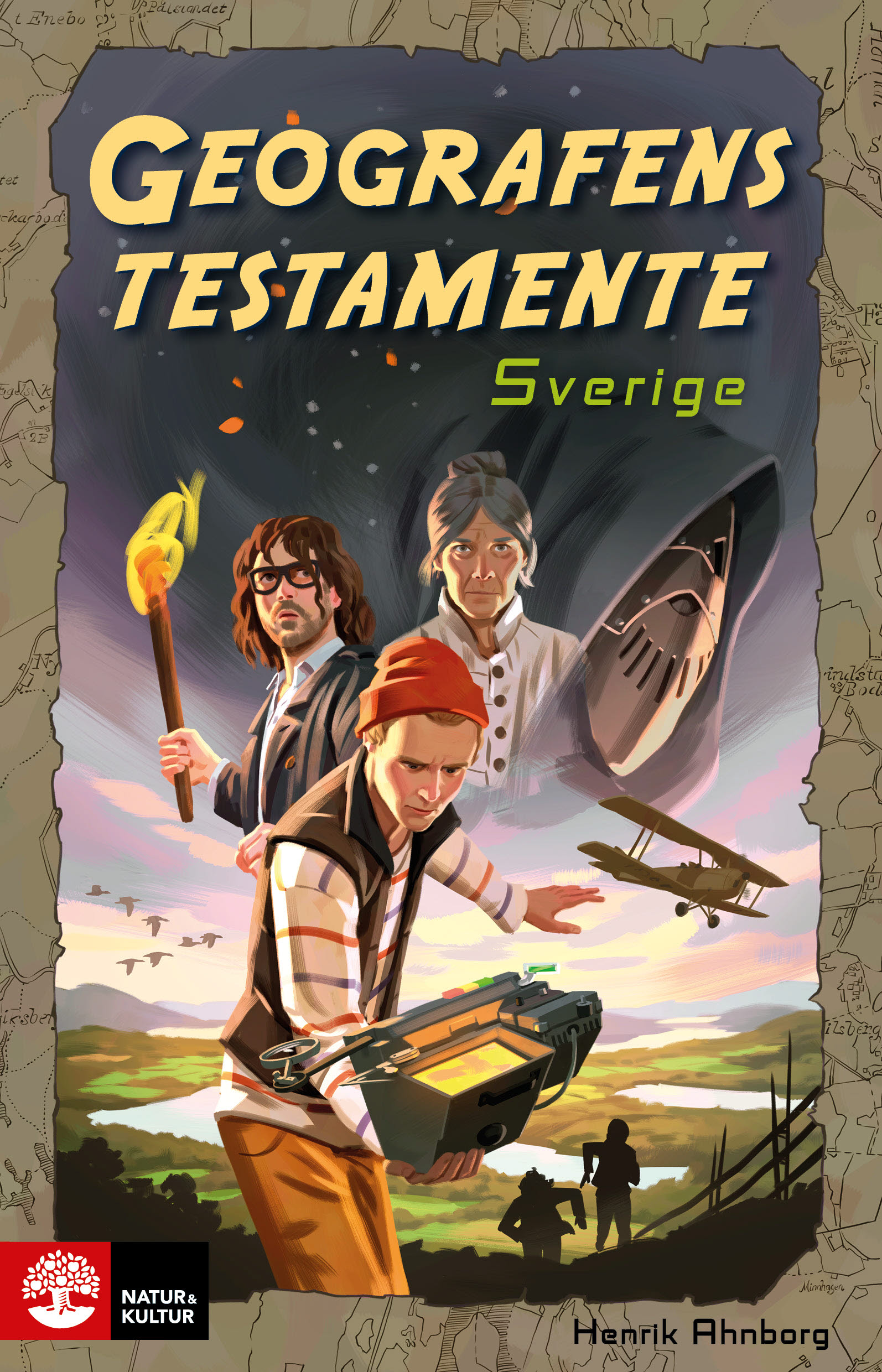Omslag: Geografens testamente - Sverige
