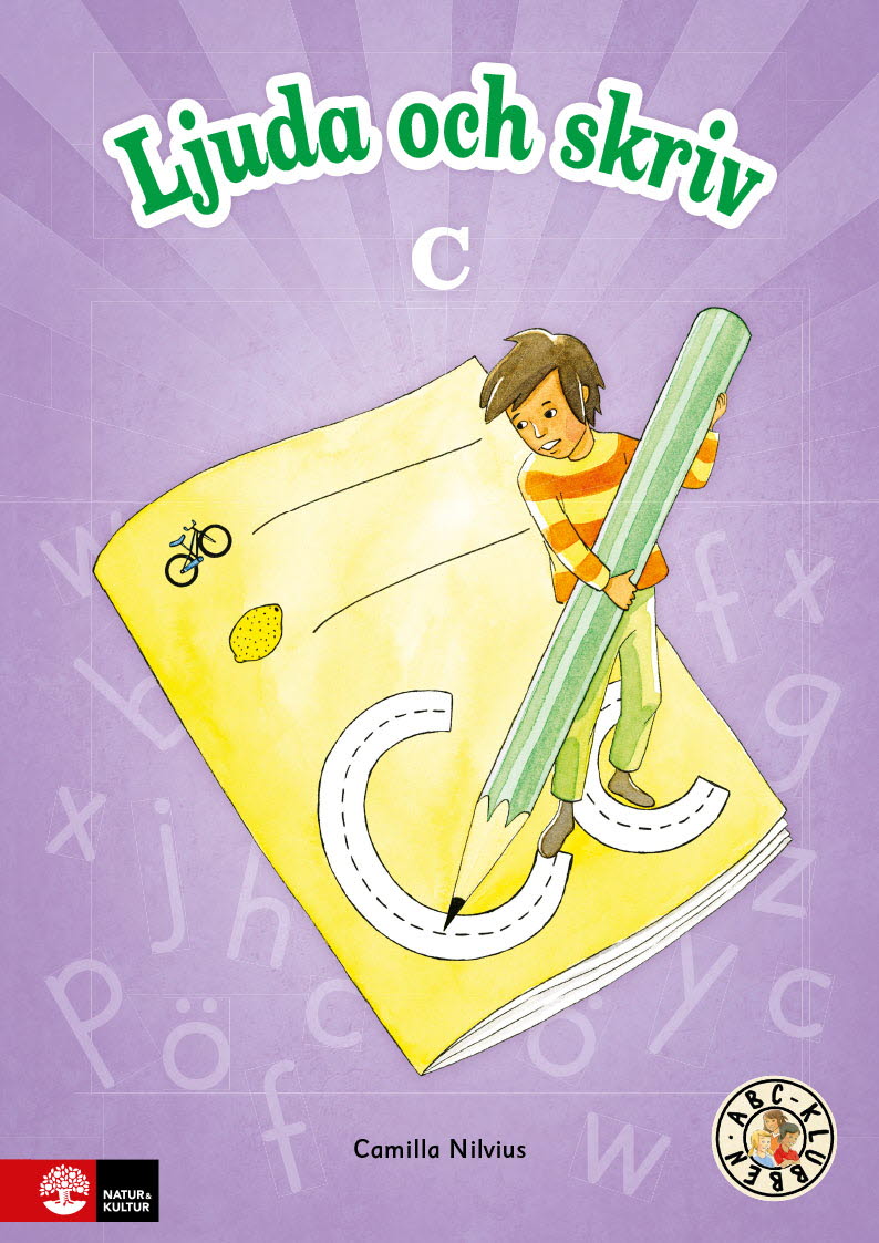 Omslag: ABC-klubben Ljuda och skriv C