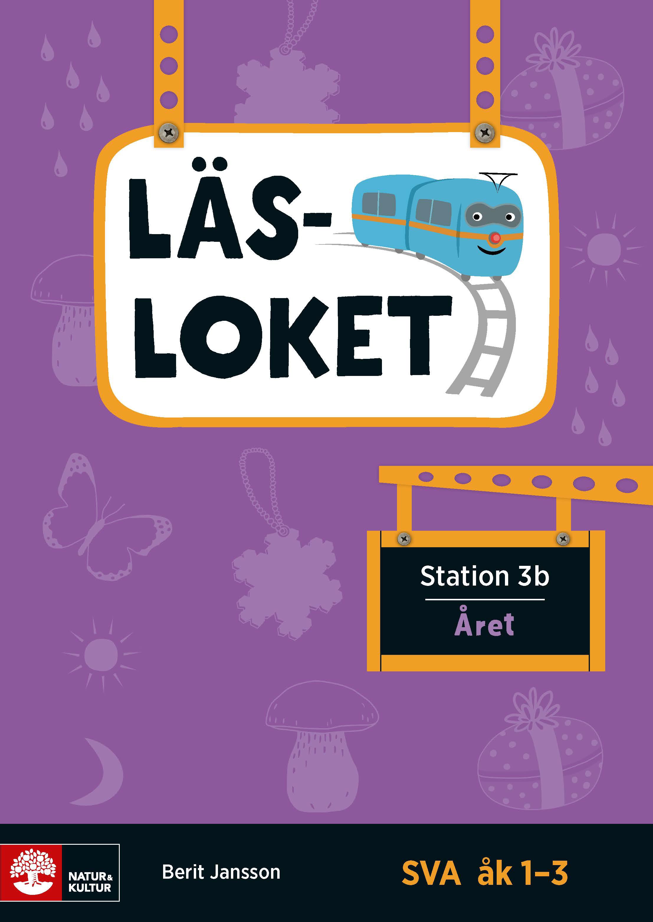 Omslag: Läsloket åk 1-3 Station 3b Året