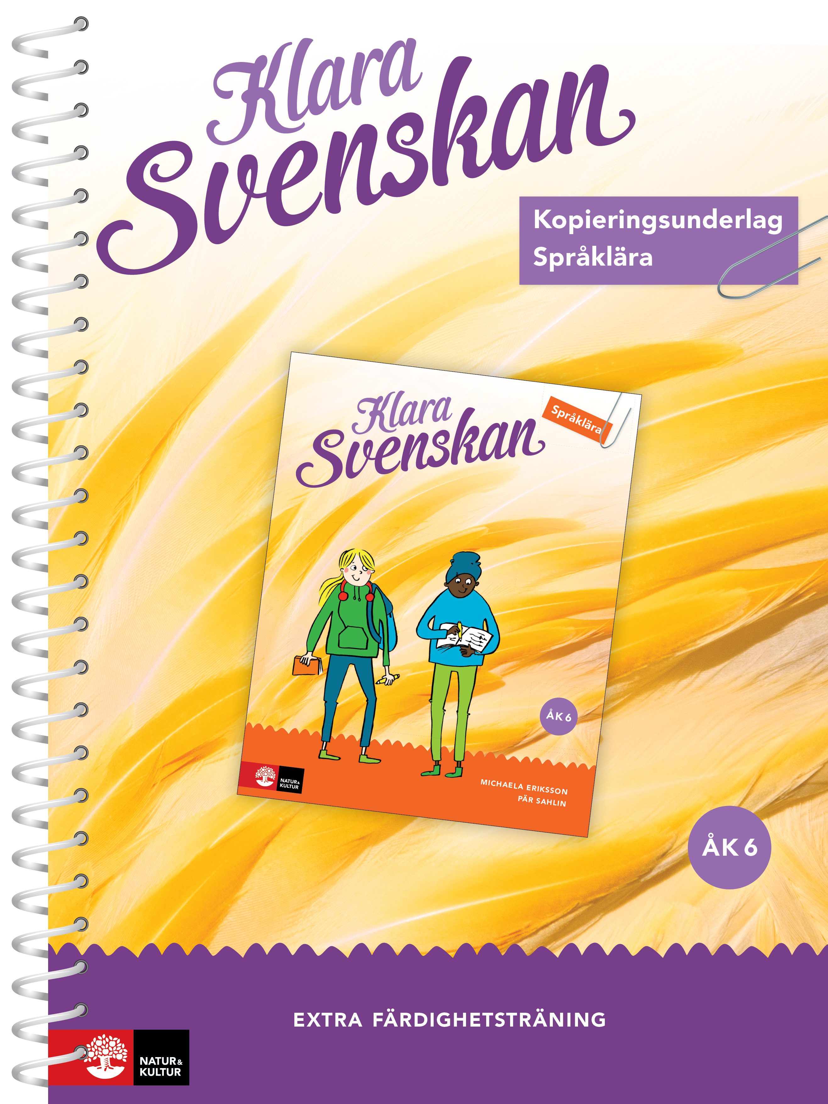 Omslag: Klara svenskan Åk 6 Kopieringsunderlag Språklära