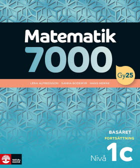 Matematik 7000 fortsättning nivå 1c Basåret