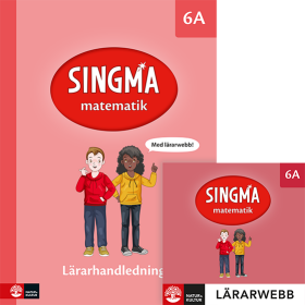Singma matematik 6A Lärarhandledning med lärarwebb 12 mån