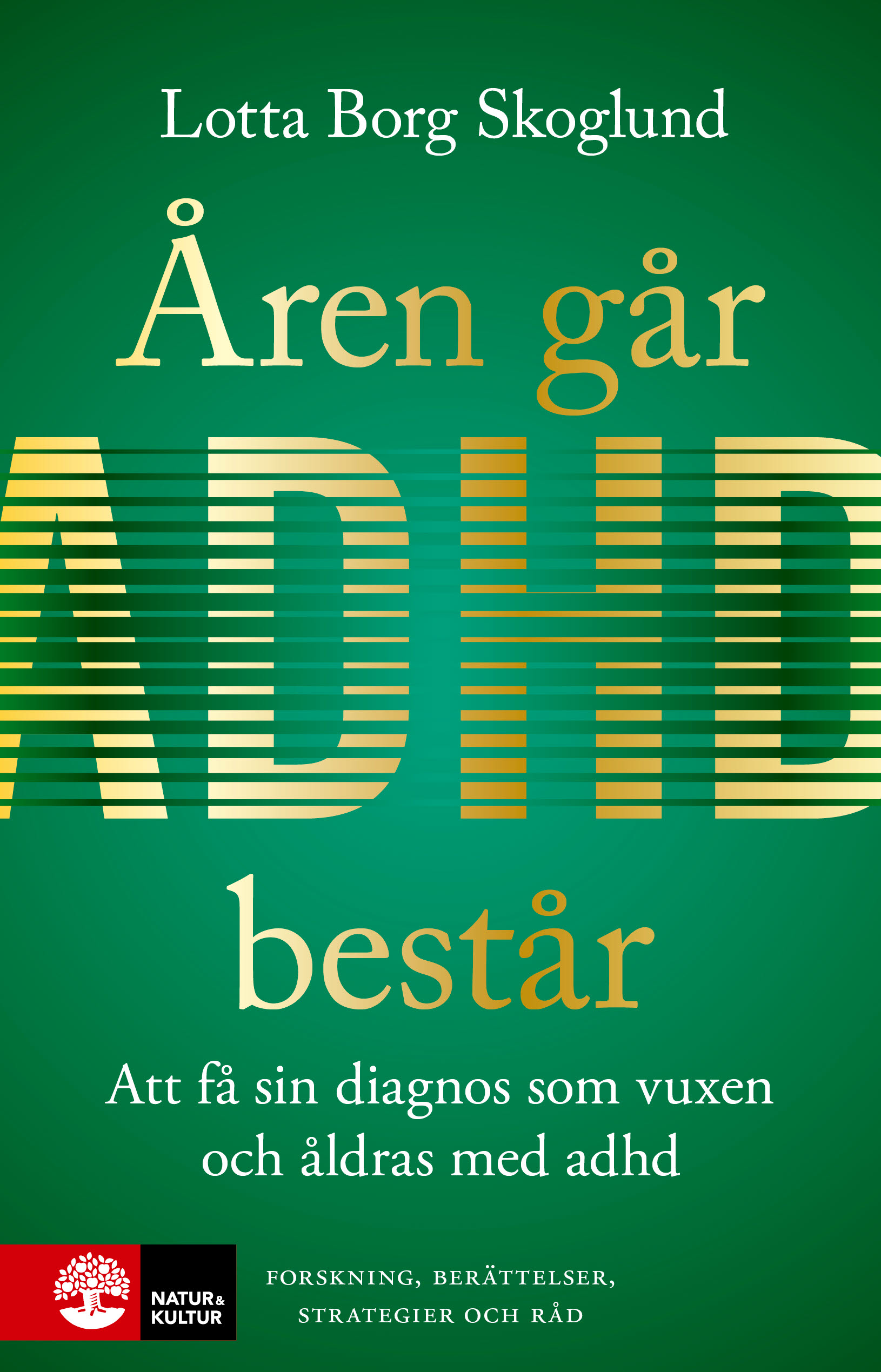 Omslag: Åren går, adhd består : Att få en diagnos som vuxen och åldras med adhd