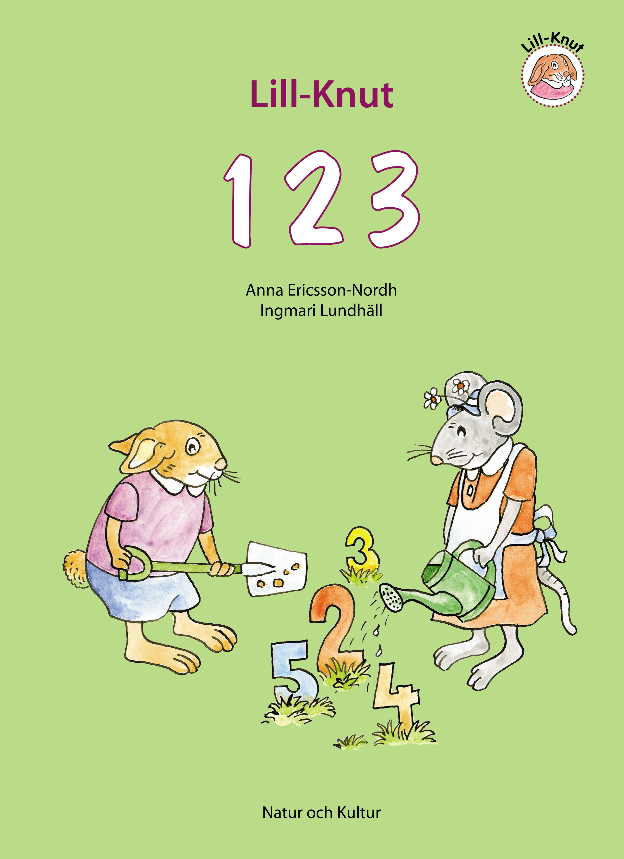 Omslag: Lill-Knut 1 2 3