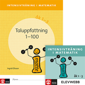 Intensivträning ma åk 1-3 Taluppfattning 1-100 Elevhäfte med elevwebb