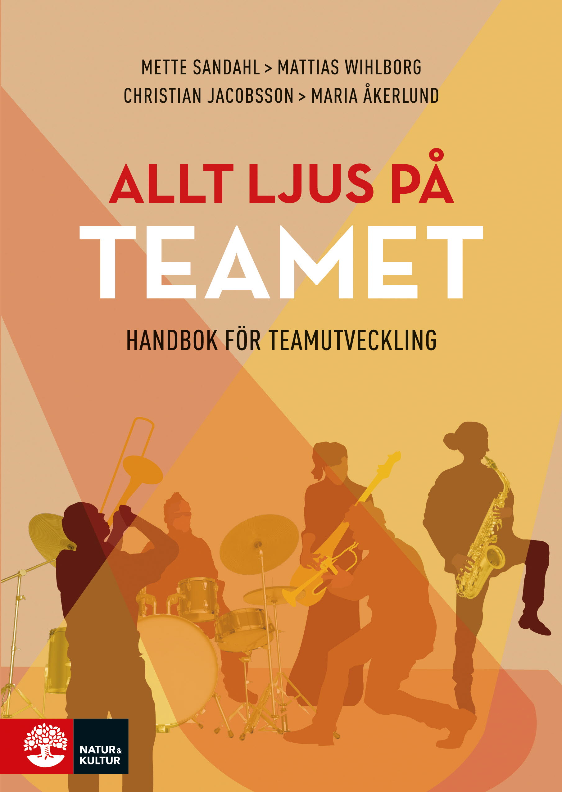Omslag: Allt ljus på teamet : en handbok för teamutveckling