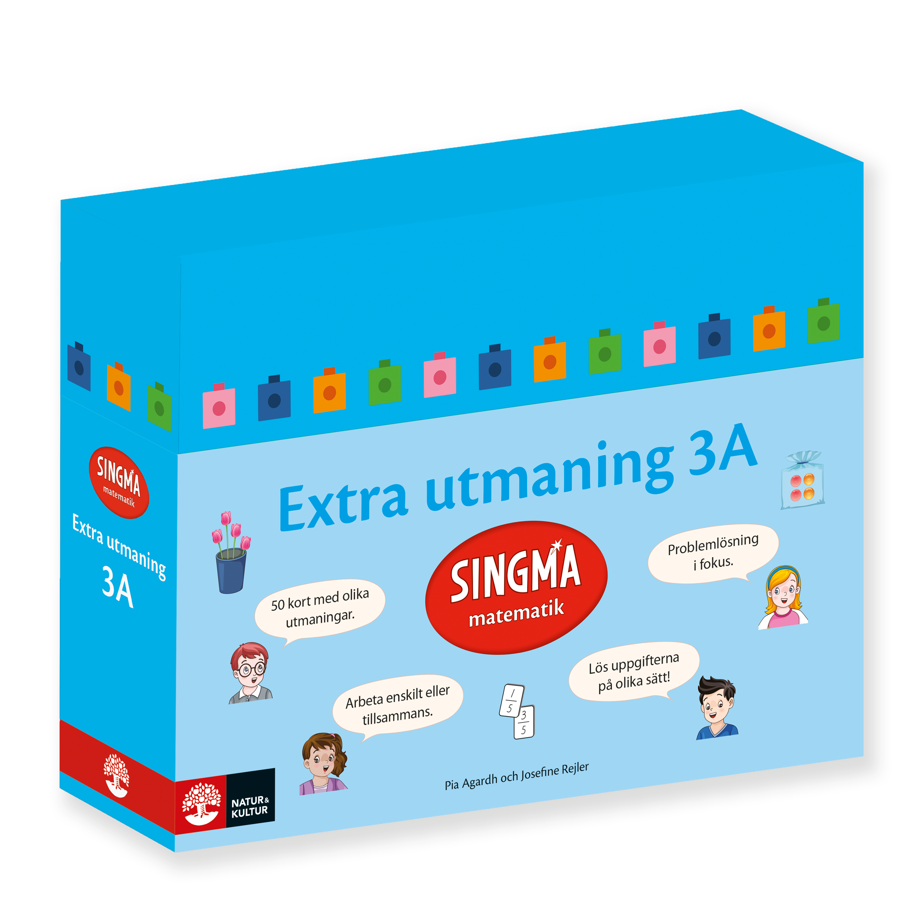 Omslag: Singma matematik 3A Extra utmaning