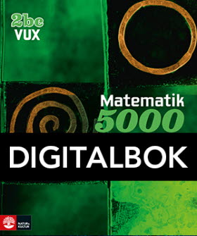 Matematik 5000 Kurs 2bc Vux Lärobok Digitalbok