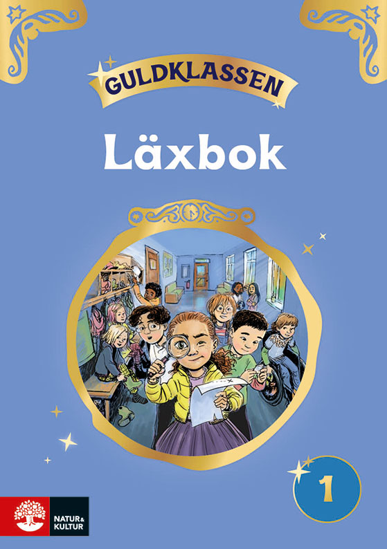 Omslag: Guldklassen åk 1 Läxbok (5-pack)