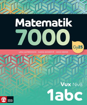 Matematik 7000 nivå 1abc Vux