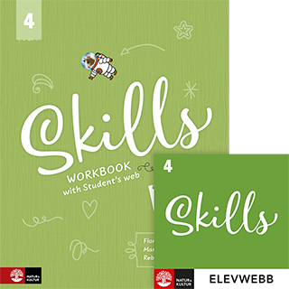 Omslag: Skills åk 4 Workbook med elevwebb