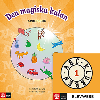 Omslag: ABC-klubben åk 1 Den magiska kulan Arbetsbok