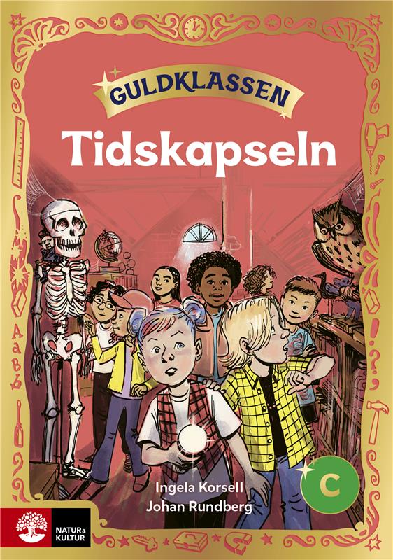 Omslag: Guldklassen åk 2 Läsebok C Tidskapseln