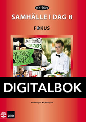 SOL 4000 Samhälle i dag 8 Fokus Elevbok Digitalbok