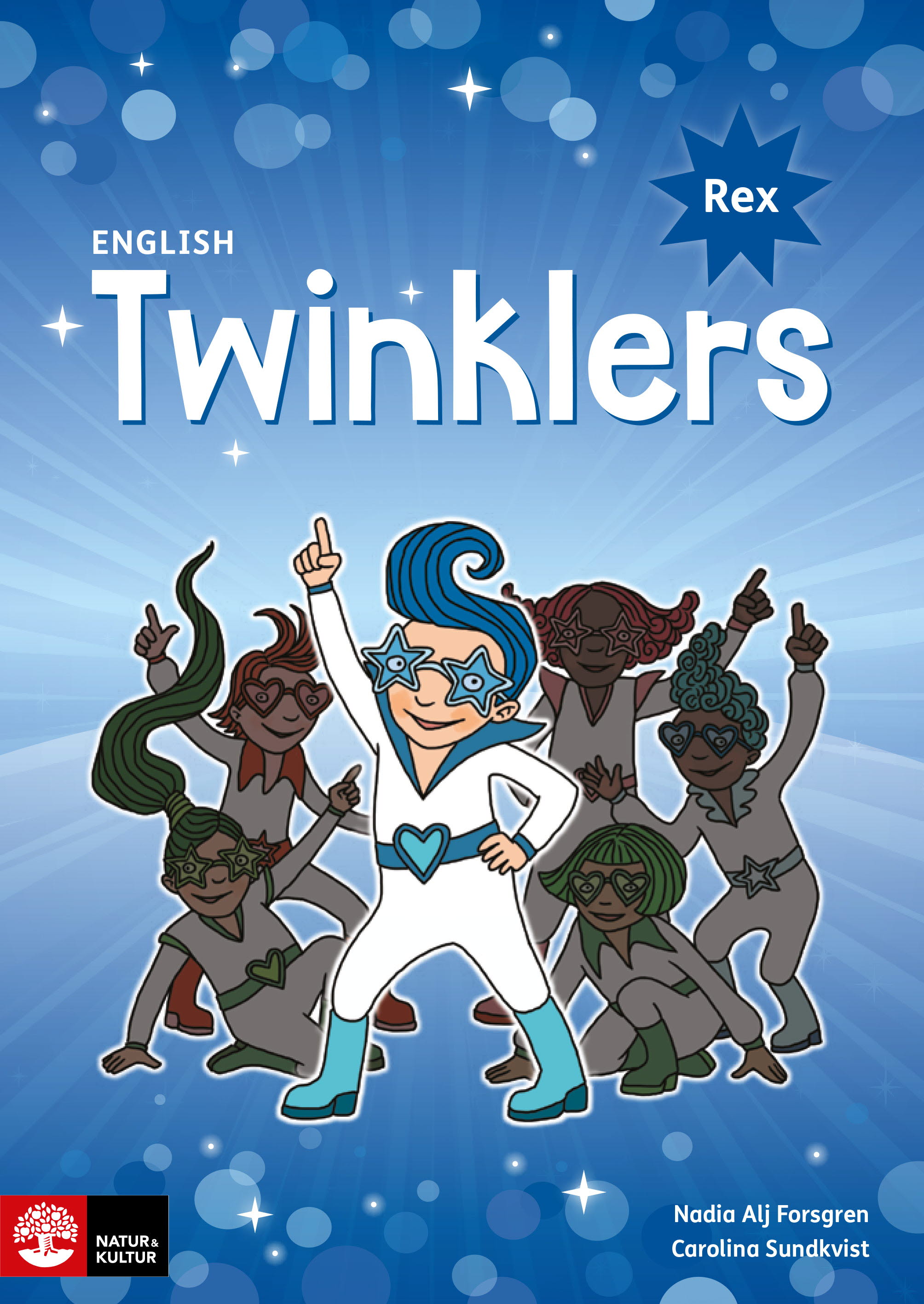Omslag: English Twinklers blue Rex