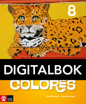Colores 8 Textbok Digitalbok, andra upplagan