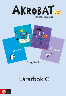 Akrobat Tolv steg i svenska Lärarbok C