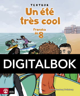 Un été très cool åk 8 Textbok Digitalbok