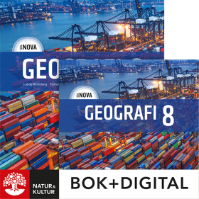 SOL NOVA Geografi 8 Paket Bok+Digital