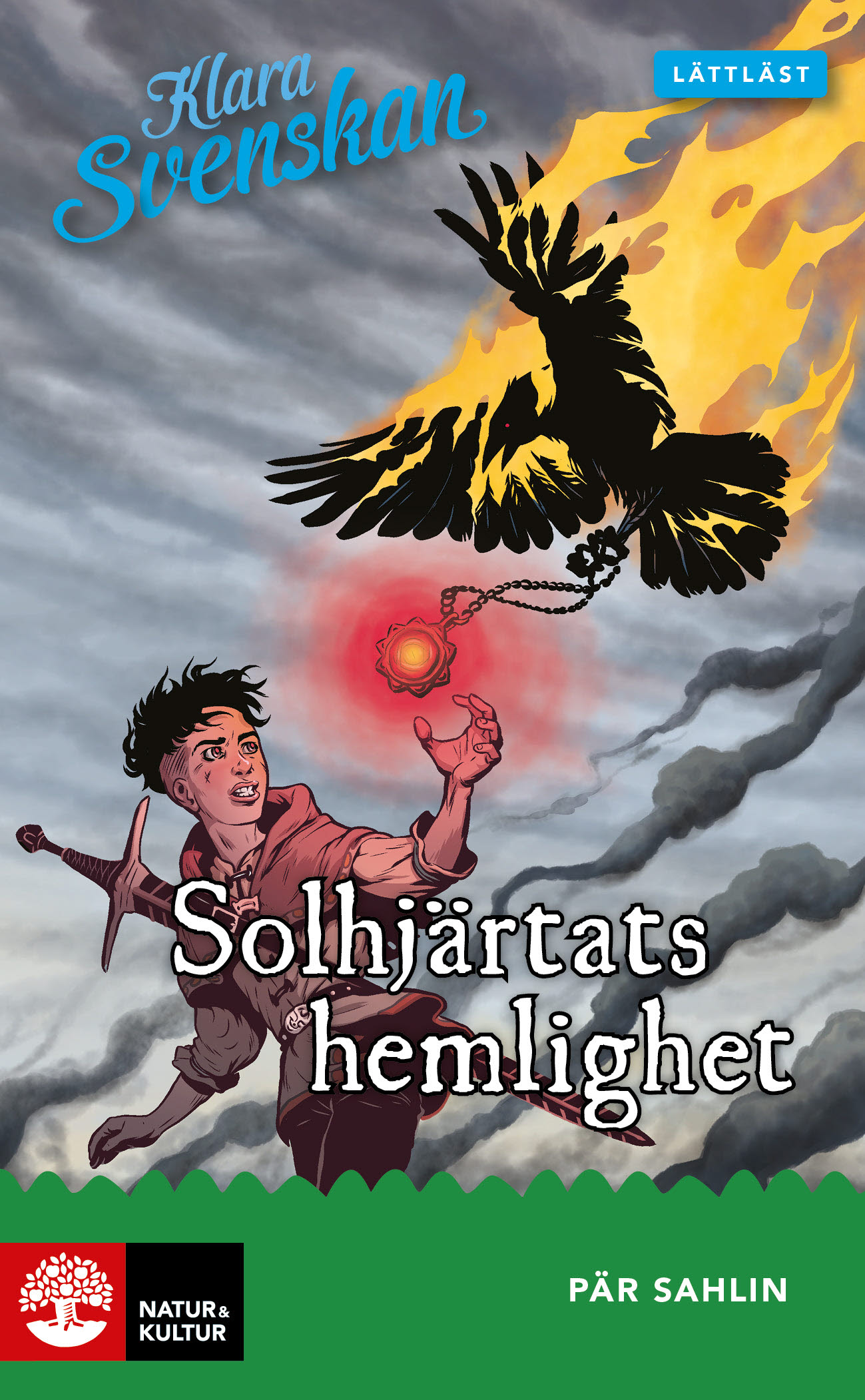 Omslag: Klara svenskan åk 4 Solhjärtats hemlighet lättläst
