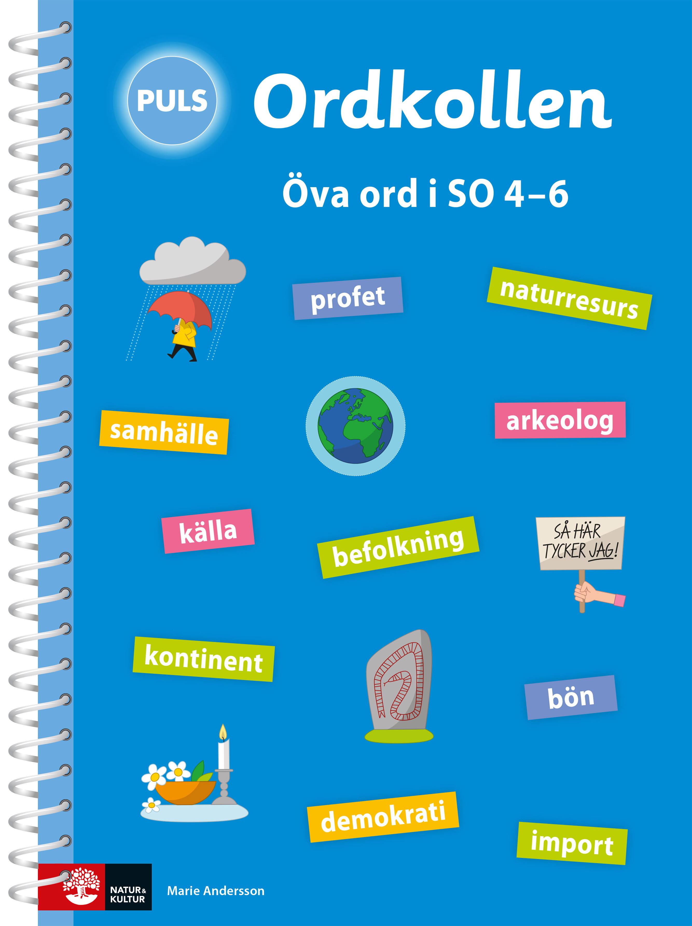 Omslag: PULS Ordkollen Öva ord i SO 4-6