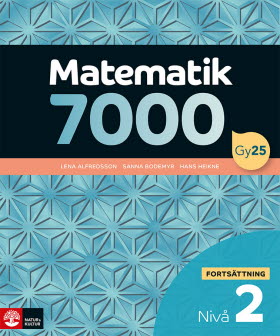Matematik 7000 fortsättning nivå 2