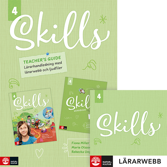 Omslag: Skills åk 4 Teacher's Guide med lärarwebb 12 mån