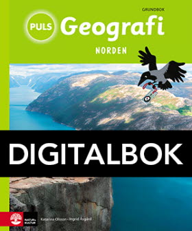PULS, Geografi 4-6 Norden Grundbok Digitalbok, tredje uppl